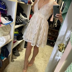 Lulu’s “all of my heart” skater dress
